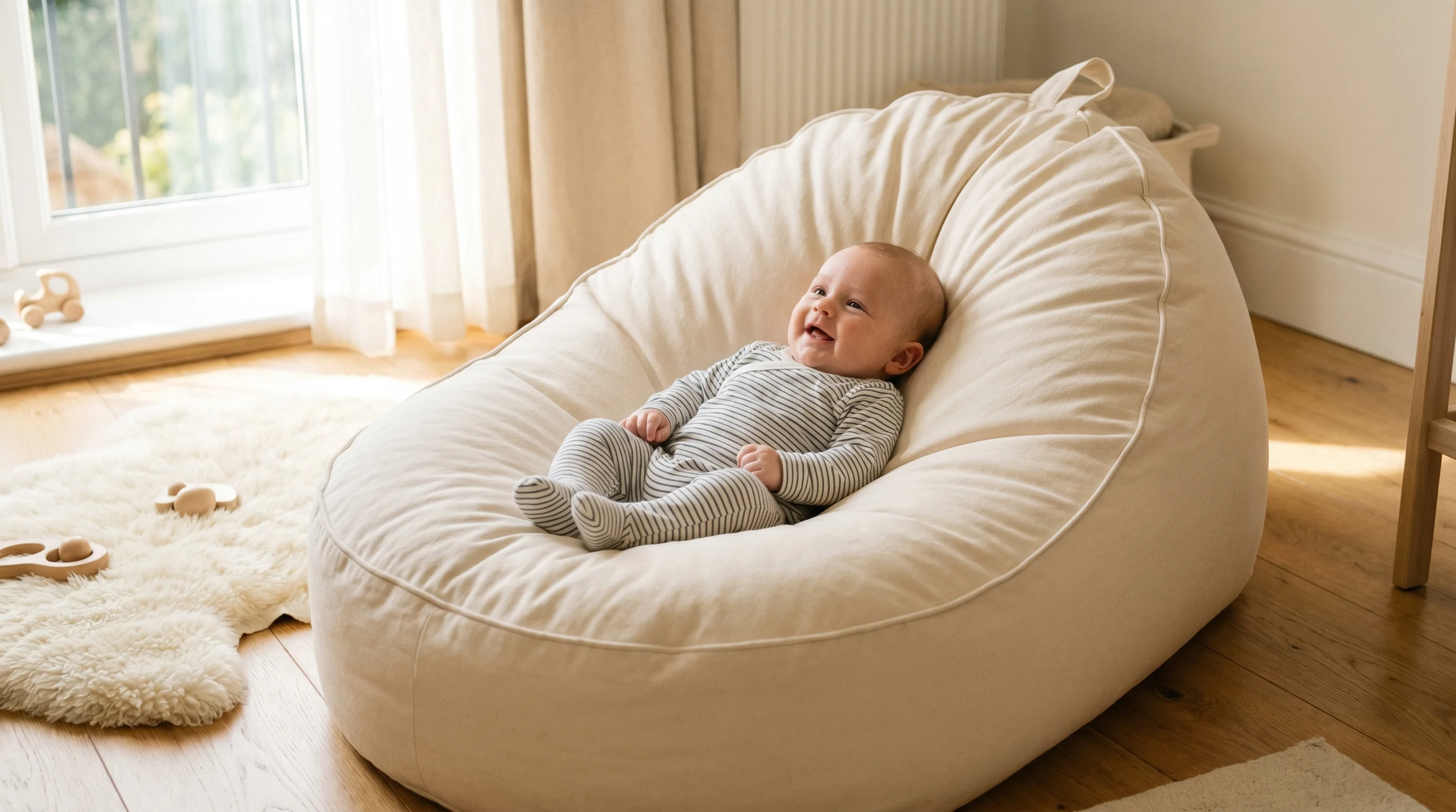 Best baby bean bag UK 2026 — safe picks for newborns and toddlers