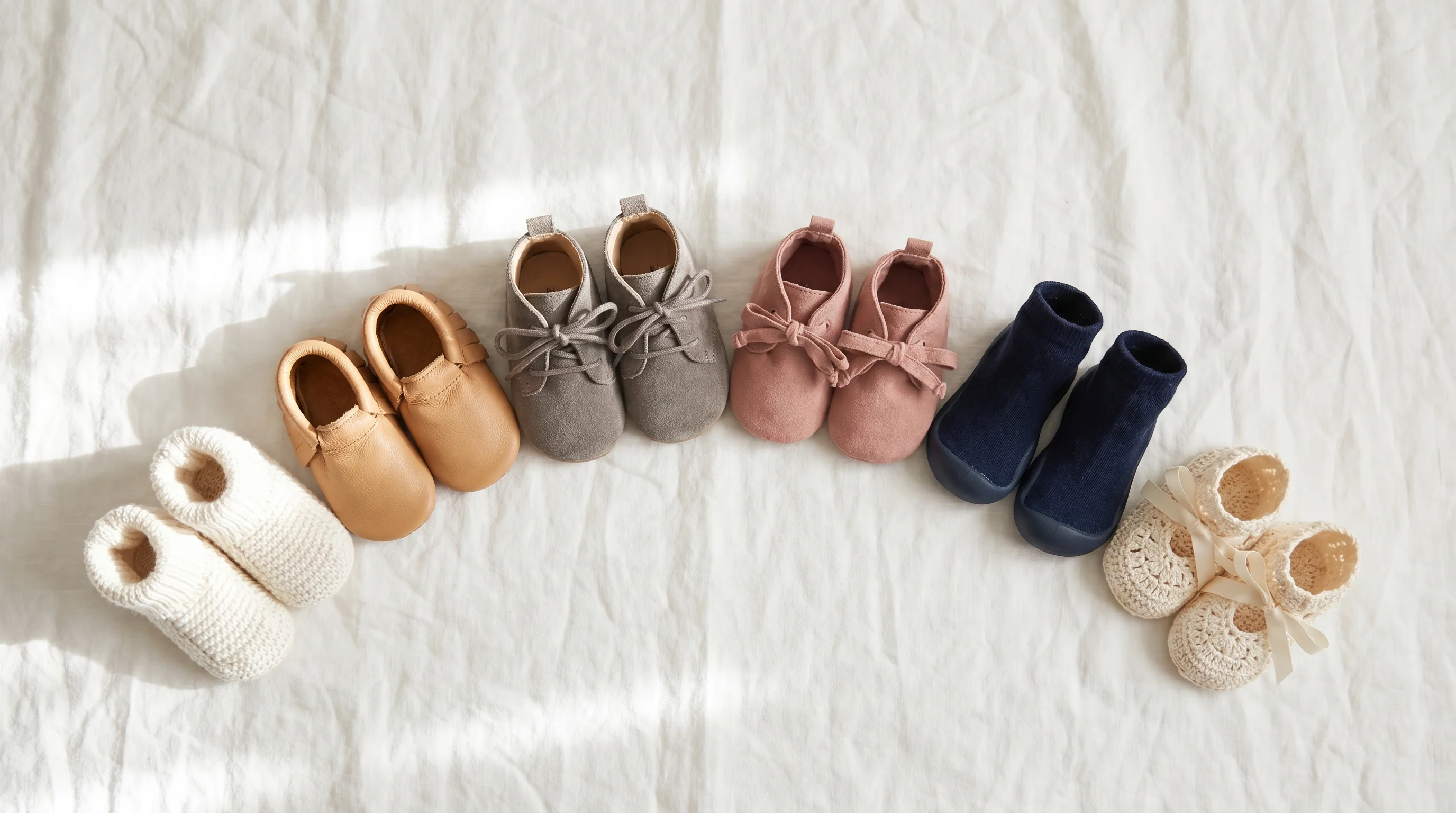 Best baby booties UK 2026 — soft knit, leather and suede styles for newborns to first walkers