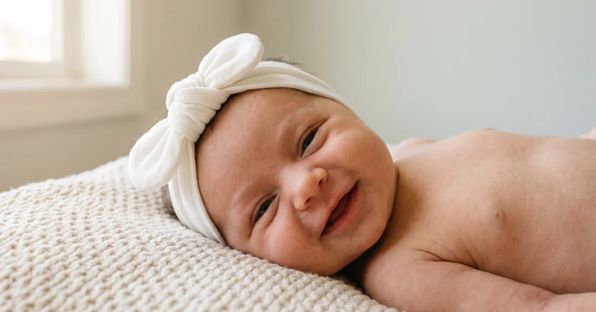 Baby headbands UK 2026 — soft bow and knotted styles for newborns