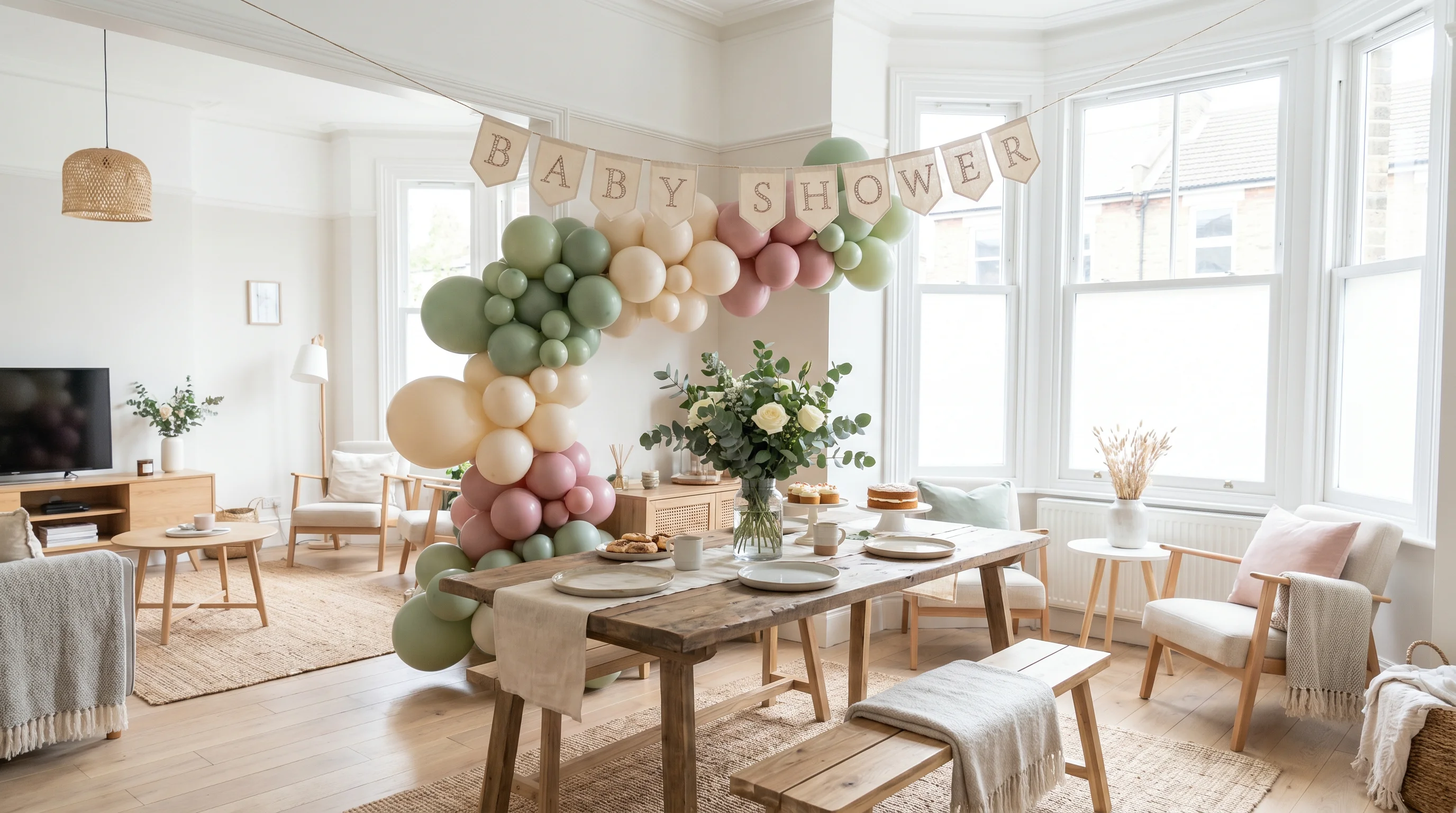 Baby shower decorations UK 2026 — beautiful ideas for every budget