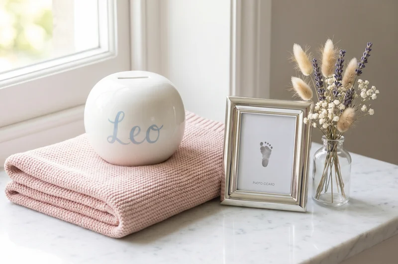 Congratulations on your baby gift ideas UK — personalised keepsakes and new baby hamper